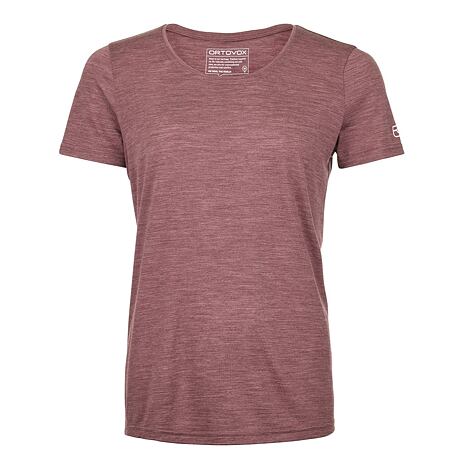 T-shirt Ortovox 120 Cool Tec Clean mountain pour femmes rose blend