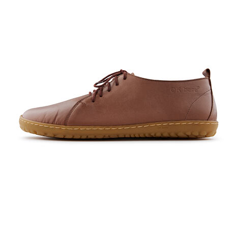 Chaussures barefoot en cuir pour hommes Oleg marron