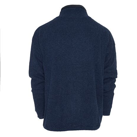 Pull en laine pour hommes S13 bleu foncé