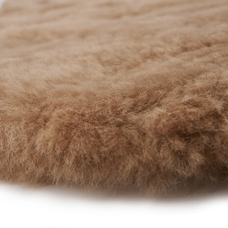 Sheepskin Pushchair Liner Brown