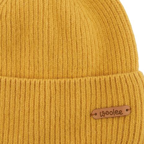 Cappello in lana Woolee V33 giallo