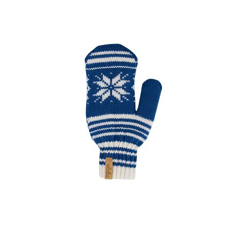 Gants doigts Vlnka P04 pour enfants bleue foncée