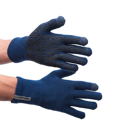 Gants en laine Sensor Merino bleus