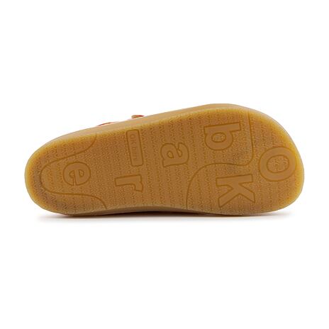 Ledersneaker barefoot für Kinder "Dodo" orange