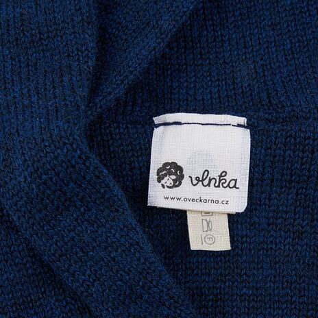 Vlnka Wool Headband C03 Navy