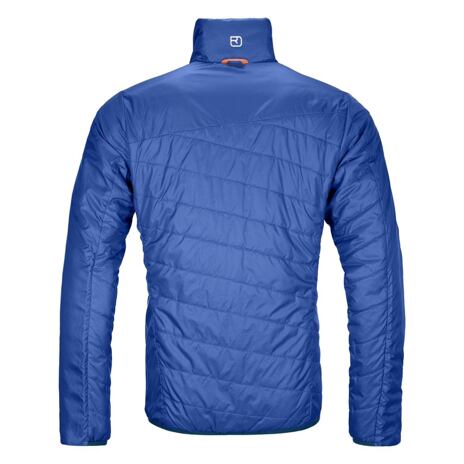 Anorak Piz Boval Jacket Ortovox Petrol Blue pour hommes