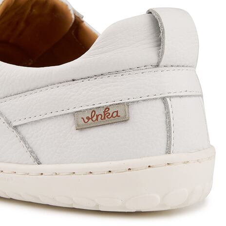 Barefoot Ledersneaker "Sasa" weiß