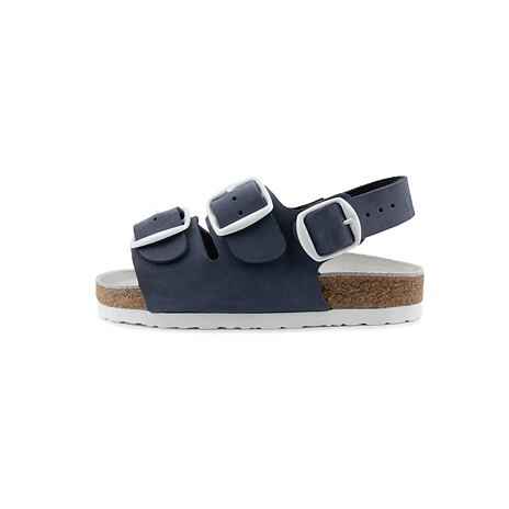 Children's cork leather sandals, blue