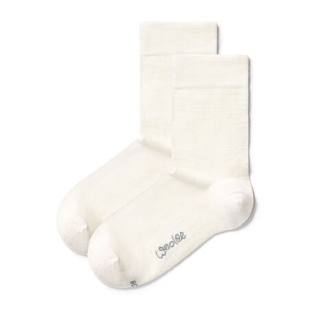 Chaussettes d'été Merino 2 paires blanches