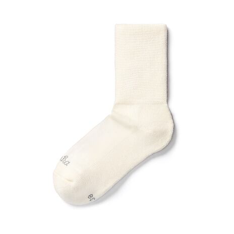 Chaussettes sibériennes en Merino 2 paires blanches