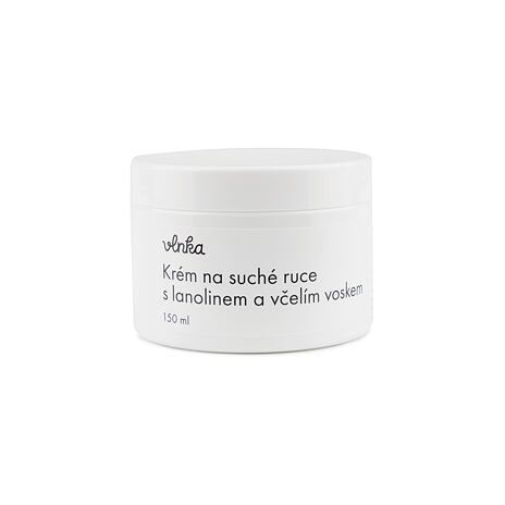 Handcreme für trockene Hände mit Lanolin und Bienenwachs Vlnka 150 ml