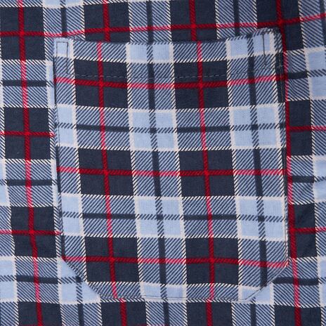 Pantaloni scurți din flanel pentru bărbați cu model 3 bucăți