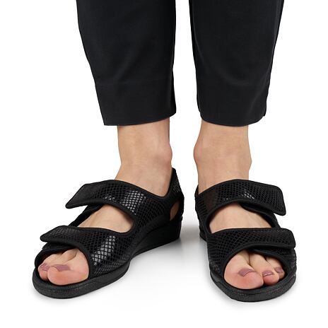 Halux-Verbandsandalen für Damen Marina schwarz