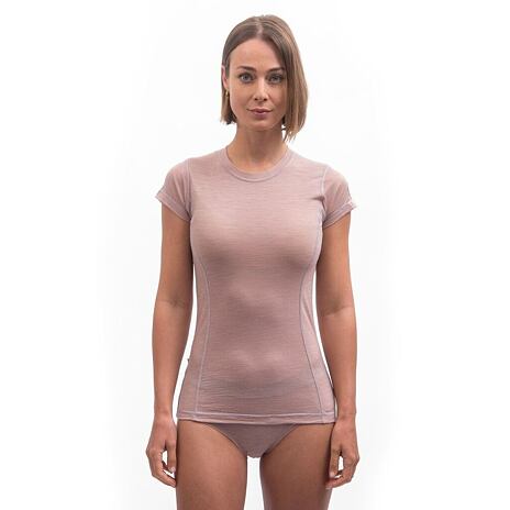 T-shirt femme Sensor Merino Air, rose