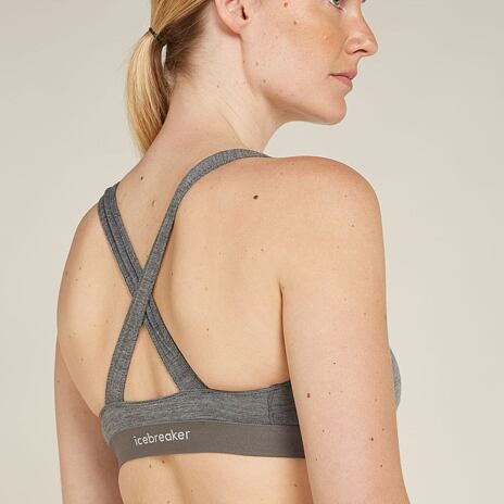 Soutien-gorge Merino 125 Cool-Lite Sprite Racerback Bra Icebreaker, Gritstone