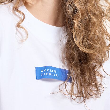 Shirt aus Bio-Baumwolle Woolee Capsule weiß