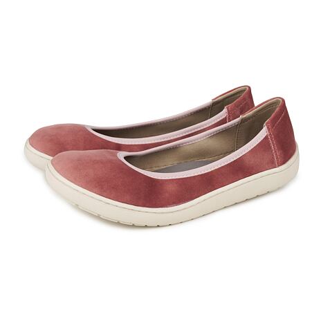 Dámské barefoot textilní baleríny Joli růžová