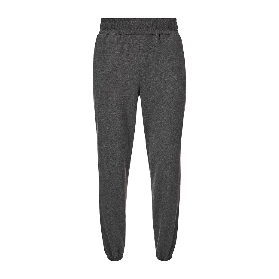 Men's elastic waist sweatpants gray