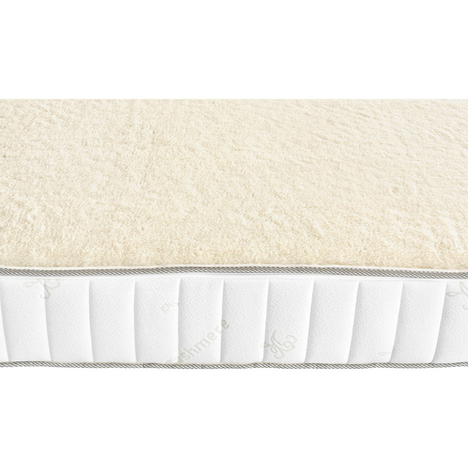 Oboustranná matrace z hybridní pěny s ovčí vlnou a chladivou stranou