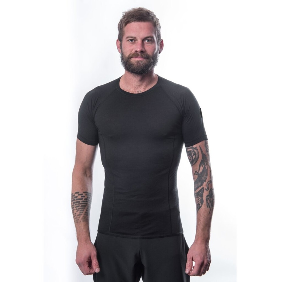 Pánské funkční triko Sensor Merino Air černá