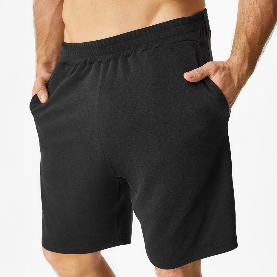 Pánské kraťasy s Merino vlnou na gumu černá