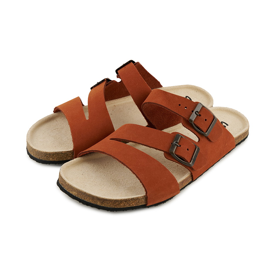 Dámské kožené barefoot nazouváky 
Anna hnědá