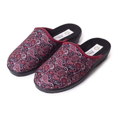 Women's open orthopedic slippers Orient - Red