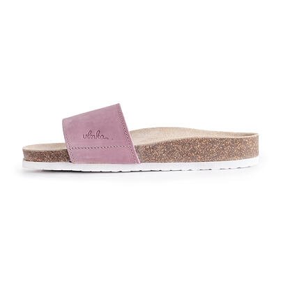 Women's anatomical cork slippers "Trepky" -  Pink