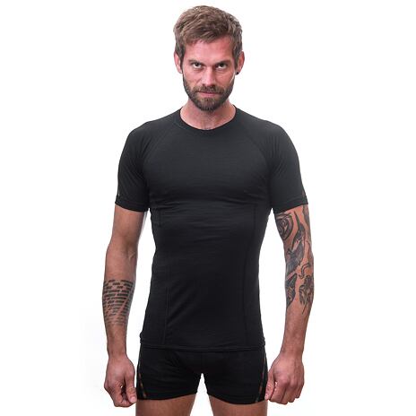 Men’s functional shirt Sensor Merino Air - Black