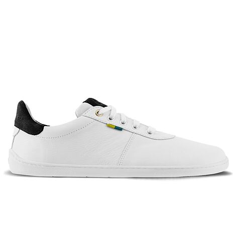 Royale Leather Barefoot Shoes White/Black