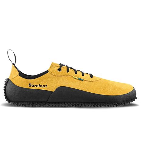 Chaussures barefoot en cuir Be Lenka Trailwalker jaune