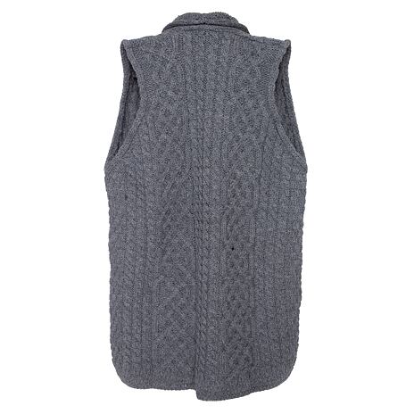 Women’s Vlnka Wool Vest Dark Grey