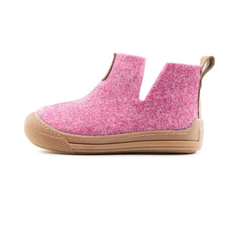 Vilten Sisi kinderschoenen roze