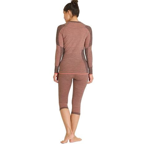 Damen-T-Shirt Merino 230 Competition long sleeve Ortovox bloom