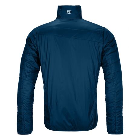 Heren Jas Piz Boval Jacket Ortovox Petrol Blue