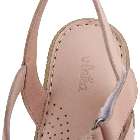 Women's leather sandals Apolena pink