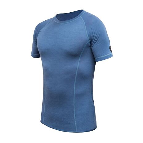 Functioneel heren T-shirt Sensor Merino Air riviera blauw