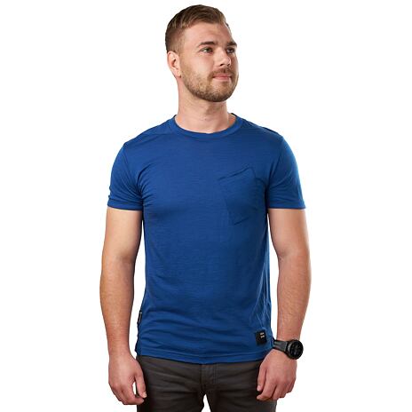 Herren-T-Shirt Sensor Merino Air Traveller dunkelblau