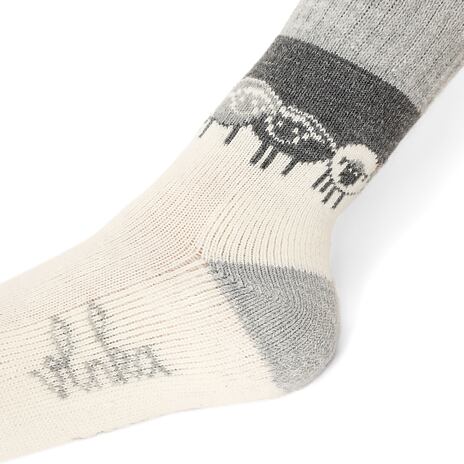 Schafwollsocken Merino "Schafherde"