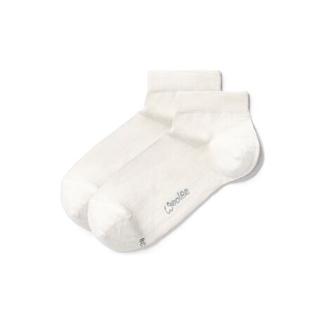 Chaussettes d'été Merino 2 paires blanches