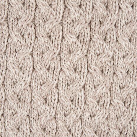 Woolen Pull-through Scarf with Hand Warmer Pouch Supersoft Merino Beige