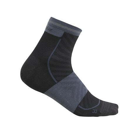 Ponožky Merino Blend Run Ultralight Mini Icebreaker Black