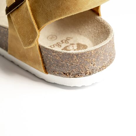 Sandales anatomiques en liège pour femmes Jindra, beige - 2ème qualité