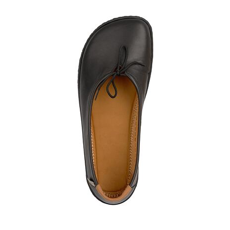 Barefoot Leder-Ballerinas für Damen Tamara schwarz