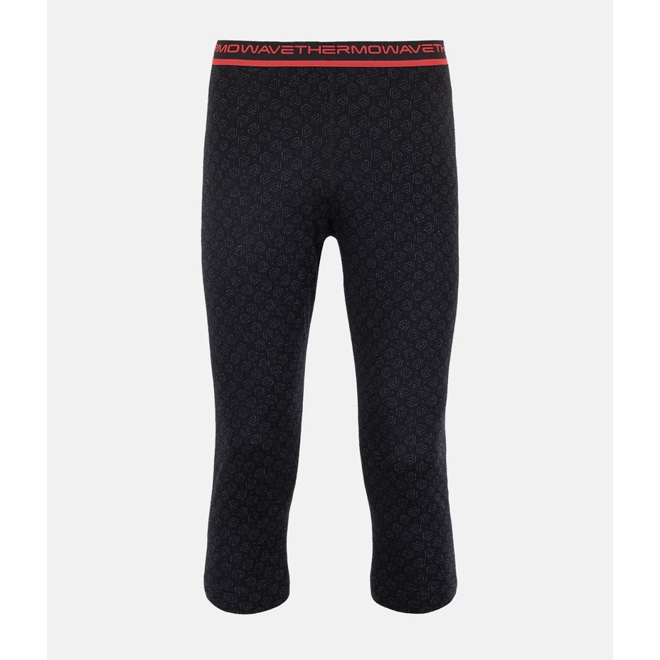 Pánské funkční 3/4 spodky Merino XTREME Thermowave černá