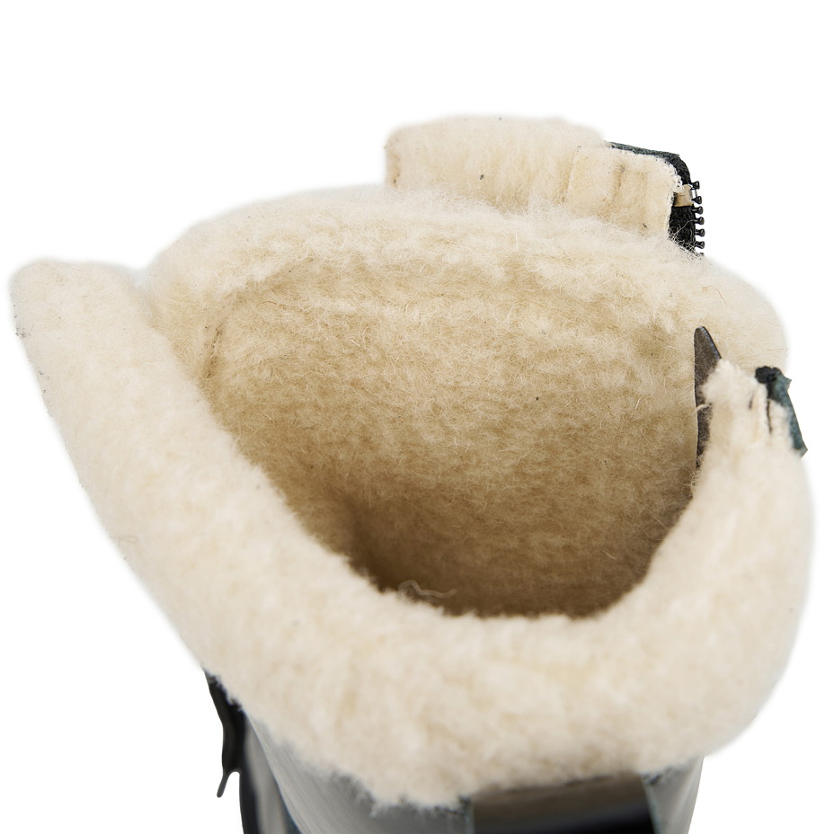 Huňaté farmářky Woolee Capsule černá