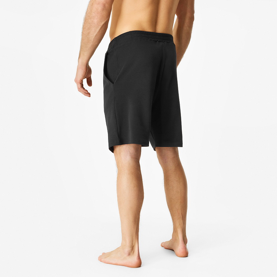 Pánské kraťasy s Merino vlnou na gumu černá