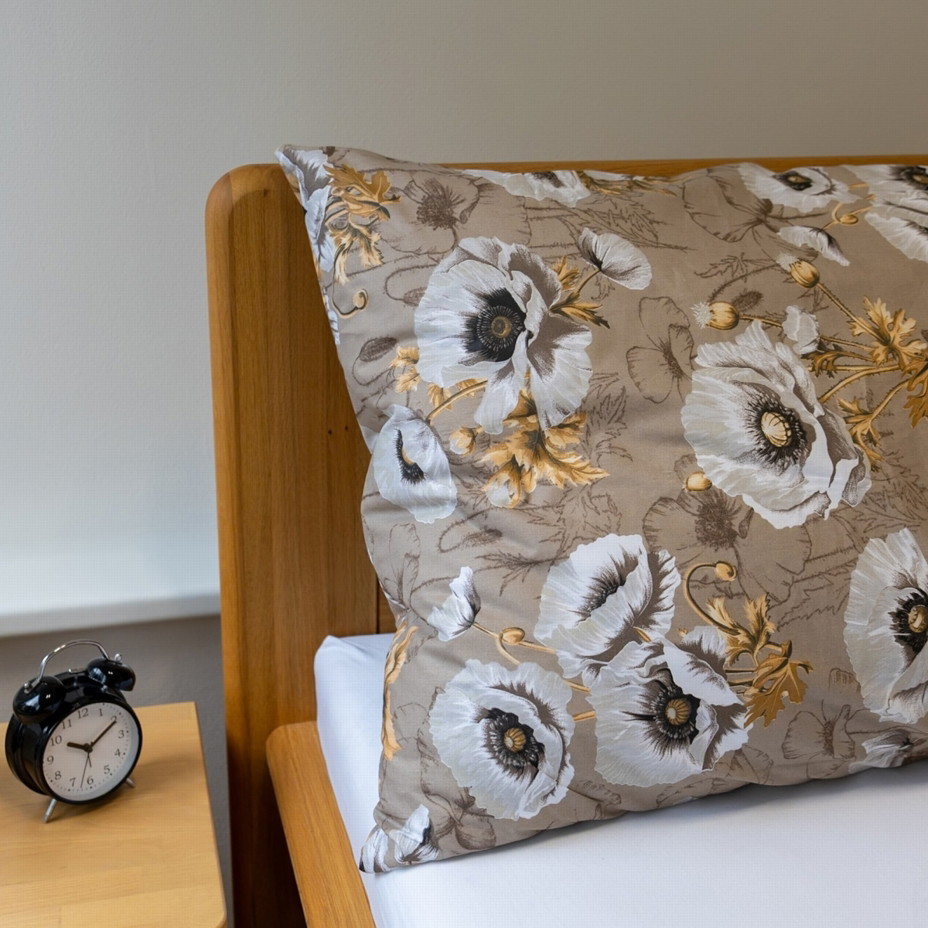 Bavlněné povlečení vlčí máky