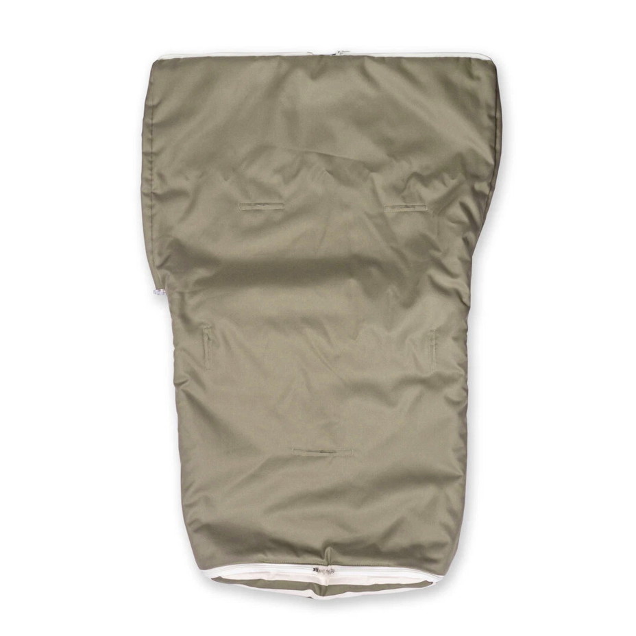 Kinderfußsack mit Schafwolle Streifen