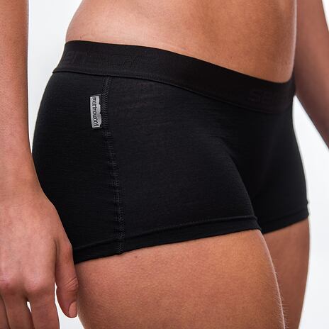 Funktionsunterwäsche für Damen Sensor Merino Active schwarz